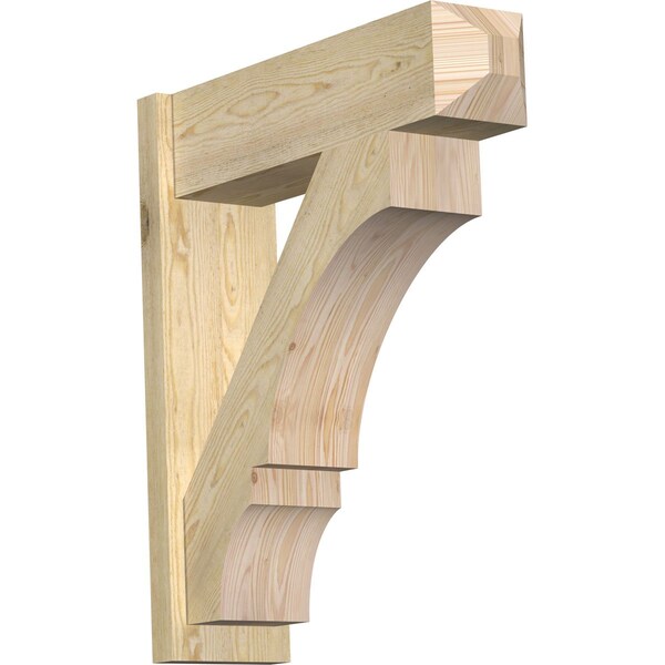Ekena Millwork Balboa Rough Sawn Craftsman Outlooker, Douglas Fir, 8"W x 28"D x 32"H OUT08X28X32BOA04RDF - main